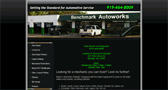 Desktop Screenshot of benchmarkautoworks.com